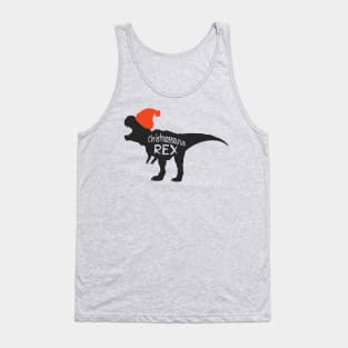 Christmasaous Rex, Santa Claus Dinosaur, Santasaurus Rex, Christmas Dinosaur, Dinosaur Tank Top